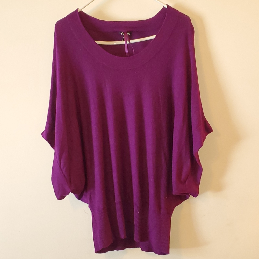 Purple dolman shirt